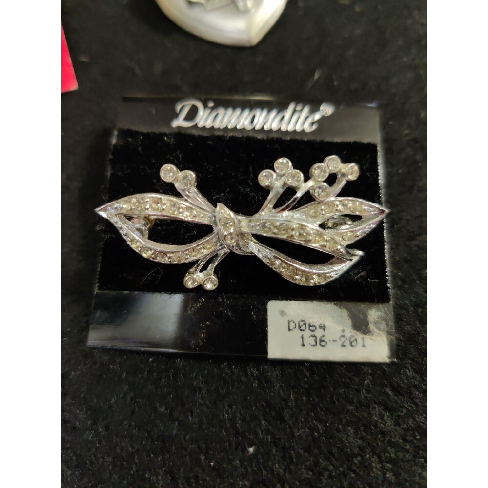 Diamondite Brooch